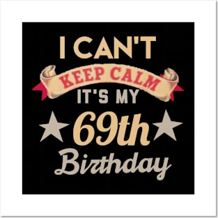 69th birthday gift Posters and Art